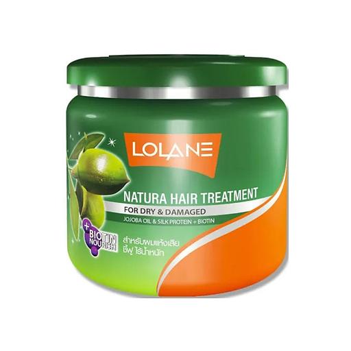 Lolane маска для сухих и поврежденных волос с маслом жожоба и протеинами шелка 250 мл фото 1