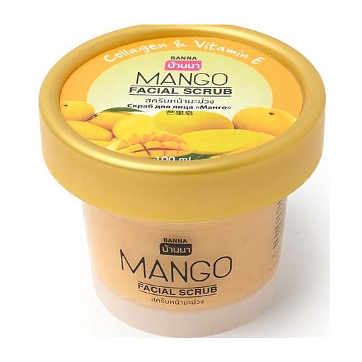 Banna тайланд скраб для лица манго 100 мл фото 1