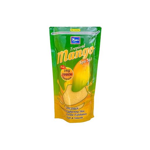 Yoko тайланд солевой скраб для тела манго spa salt 300гр фото 1