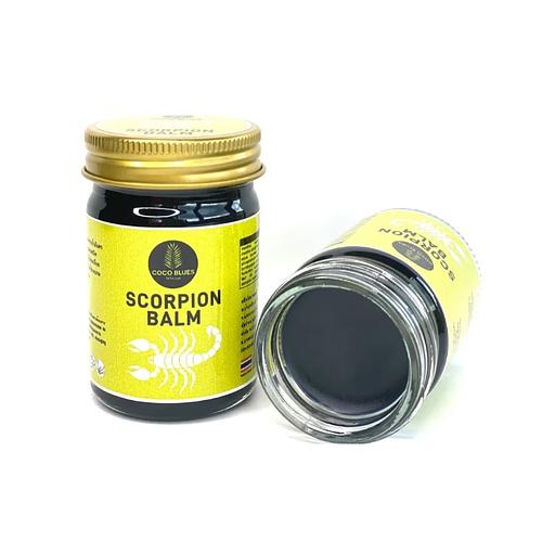 Coco blues бальзам тайский скорпион согревающий 50 гр фото 1