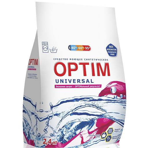Optim стиральный порошок универсальный 2,4кг фото 1