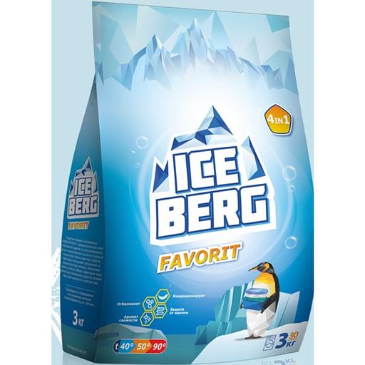 Iceberg barhim стиральный порошок favorit 4в1 3кг для всех видов стирки фото 1