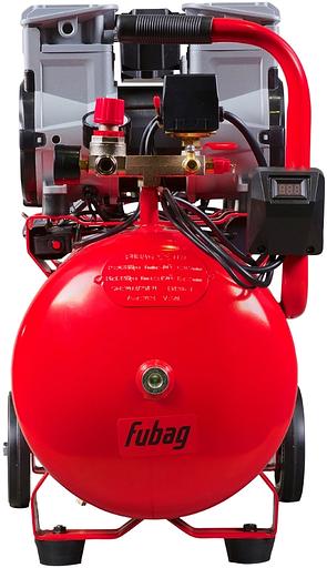 Компрессор поршневой Fubag OLS 500/50 CM2х2 безмасляный 500л/мин 50л 3000Вт красный/черный фото 6