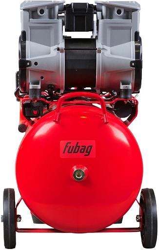 Компрессор поршневой Fubag OLS 500/50 CM2х2 безмасляный 500л/мин 50л 3000Вт красный/черный фото 7