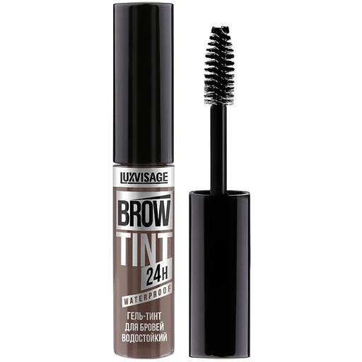 Lux visage гель-тинт для бровей водостойкий brow tint waterproof 24h 103 ash brown фото 1