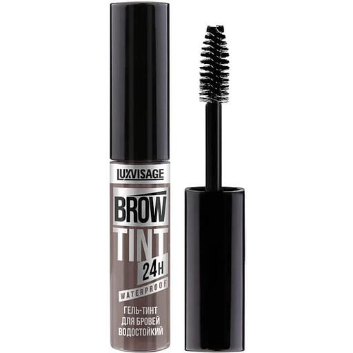Lux visage гель-тинт для бровей водостойкий brow tint waterproof 24h 104 taupe grey фото 1