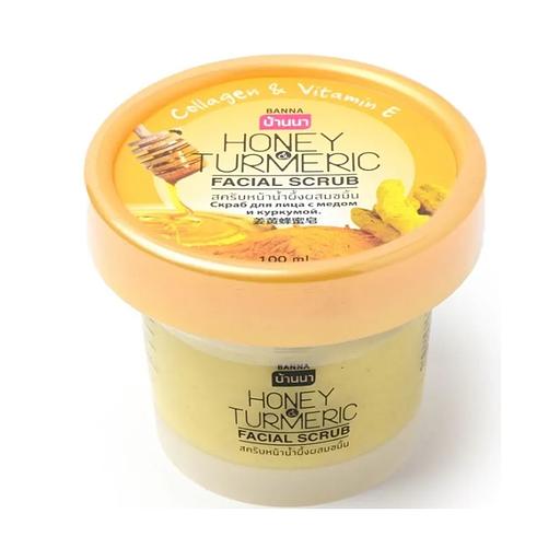 Banna тайланд скраб-крем для лица с мёдом 85гр фото 1