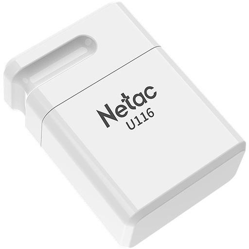 Флеш Диск Netac 16GB U116 NT03U116N-016G-32WH USB3.2 белый фото 4