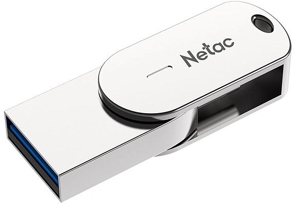 Флеш Диск Netac 32GB U785C NT03U785C-032G-32PN USB3.2 серый фото 3