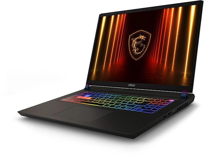 Ноутбук без сумки MSI Vector 17 HX A2XWJG Ultra9 275HX 17" 16:10 QHD+(2560 x 1600)240Hz DDR5 32GB (16GB*2),1TB SSD, NV RTX 5090 (24GB GDDR7),90Whr,3kg,1y,Dos,Gray фото 2