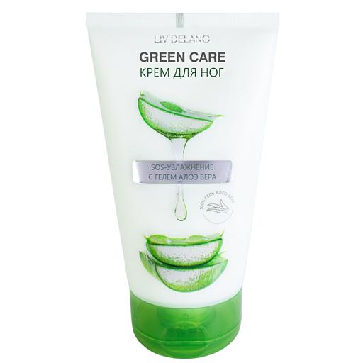 Liv delano green care крем для ног sos-увлажнение с гелем алоэ вера 150г фото 1