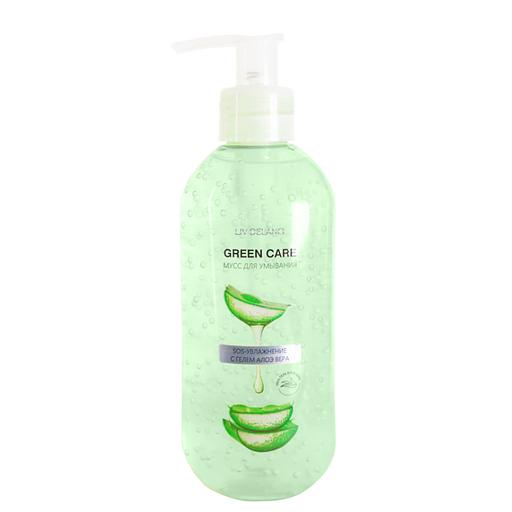 Liv delano green care мусс для умывания sos-увлажнение с гелем алоэ вера 200мл фото 1