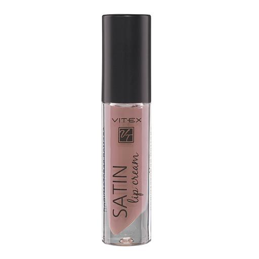 Витэкс помада жидкая полуматовая satin lip cream тон 712 natural rose фото 1