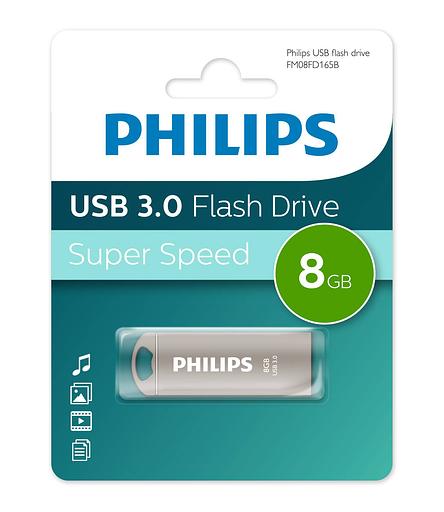 Флеш накопитель 8GB PHILIPS IRON 3.0 8GB, USB 3.0 фото 2