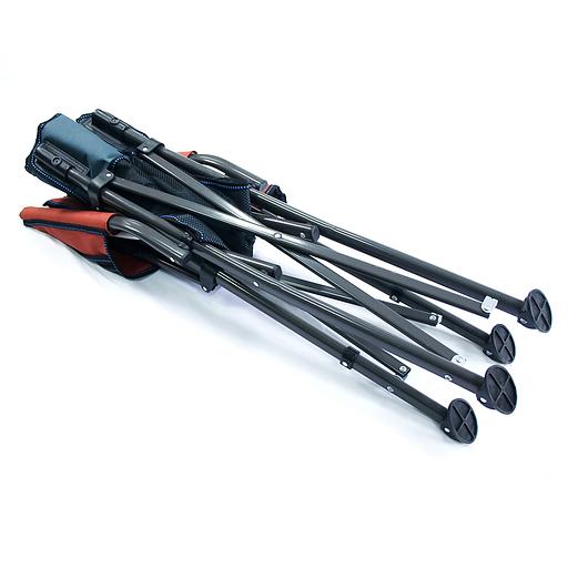 Раскладное кресло с подлокотниками терракотовый фото 7