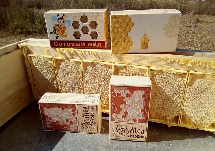 Сотовый мёд фото 1