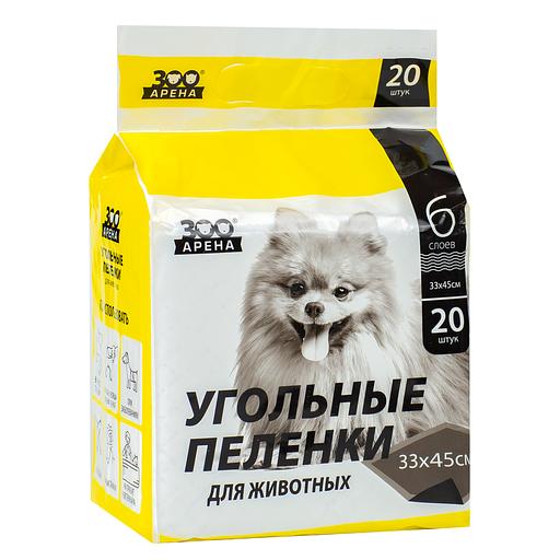 Гелевые пеленки для животных «ЗооАрена» 33х45 см 20 шт, опт фото 1