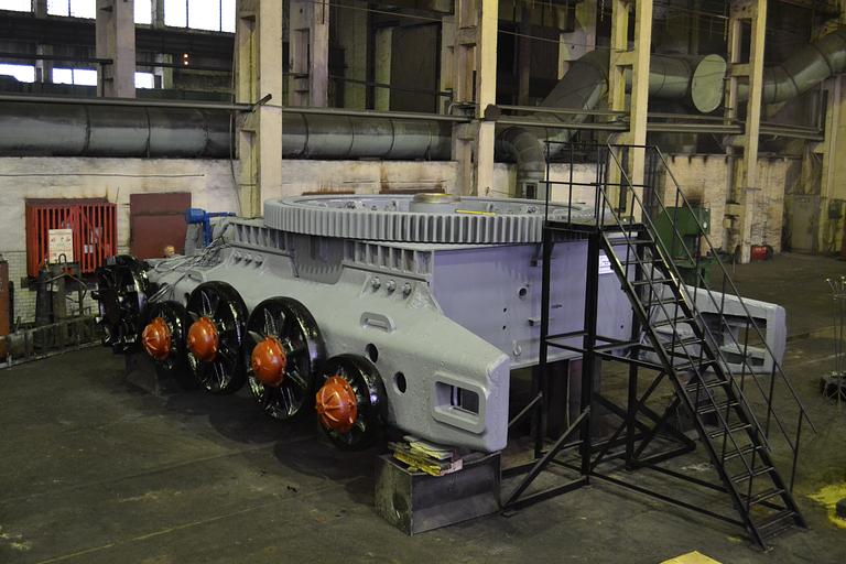 Тележка ходовая экскаватора ЭКГ-10 чертёж 3536.05.00.000СБ фото 1