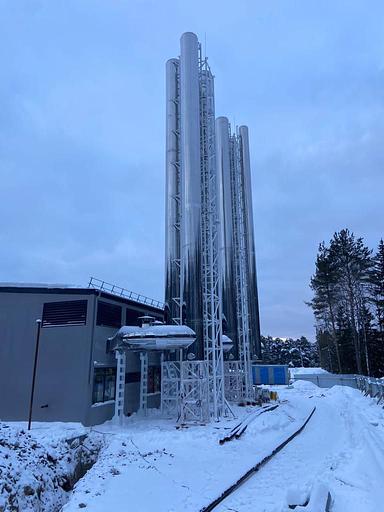 Дымовые трубы 24 м 3 газопрохада диаметром 1100 мм фото 4