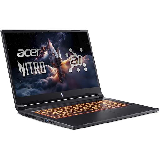 Ноутбук Acer Nitro V 17 AI ANV17-41-R9Q9 AMD Ryzen 7 260/16Gb/SSD1Tb/RTX5060 8Gb/17.3"/IPS/QHD/2560x1440/165Hz/NoOS/Black (NH.QYVCD.007) фото 4
