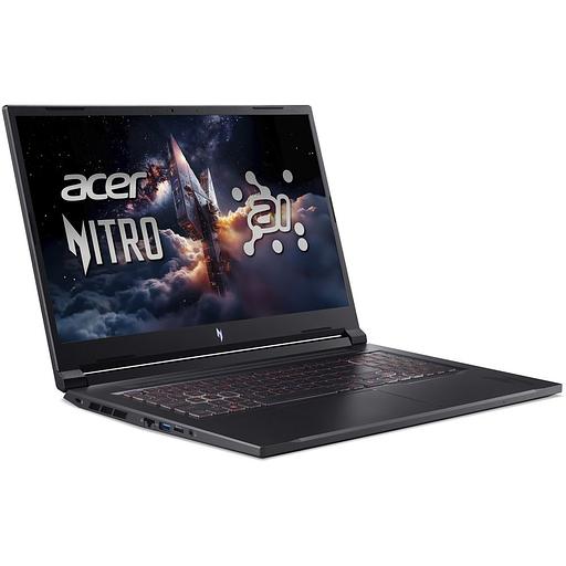 Ноутбук Acer Nitro V 17 AI ANV17-41-R9Q9 AMD Ryzen 7 260/16Gb/SSD1Tb/RTX5060 8Gb/17.3"/IPS/QHD/2560x1440/165Hz/NoOS/Black (NH.QYVCD.007) фото 5