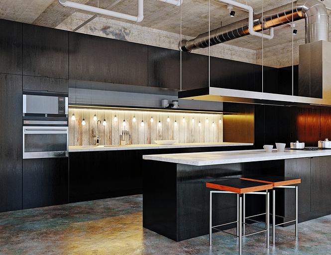 Интерьерная стеклянная панель «Скандинавский свет» опт фото 3