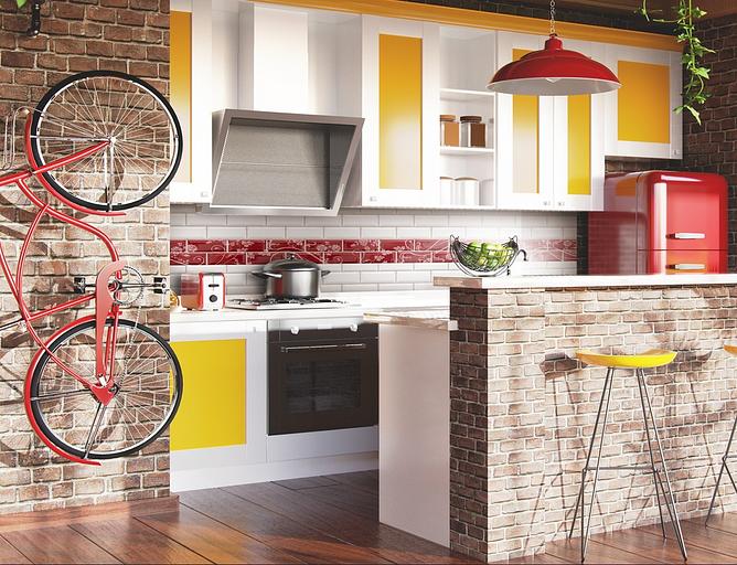 Интерьерная стеклянная панель «Лофт 04» опт фото 3