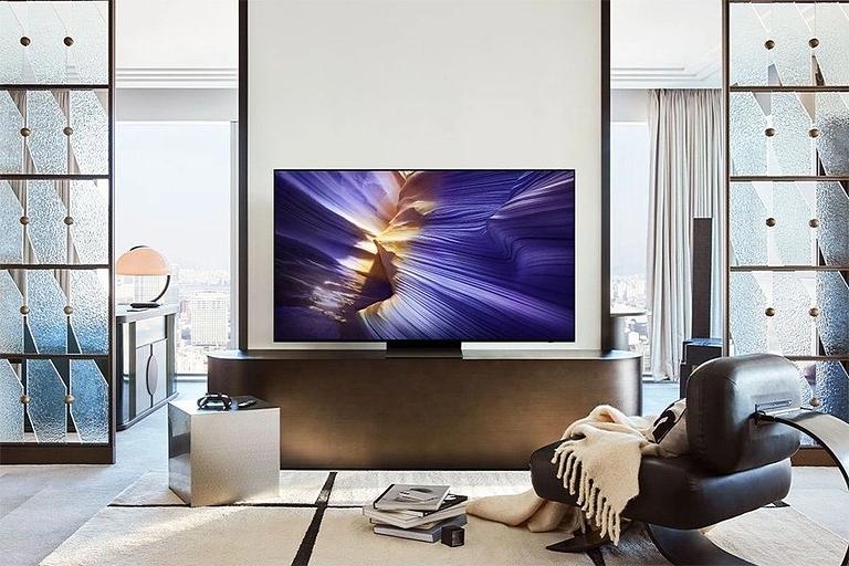 77" Телевизор OLED SAMSUNG QE77S90FAEXRU фото 9