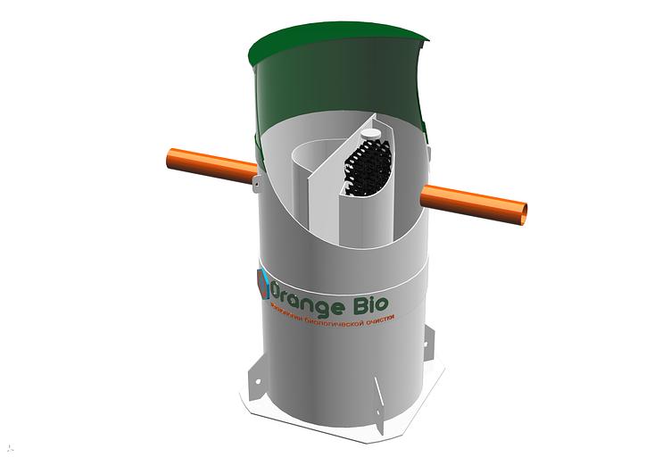 Станция глубокой биологической очистки «OrangeBio Dacha 3» фото 2