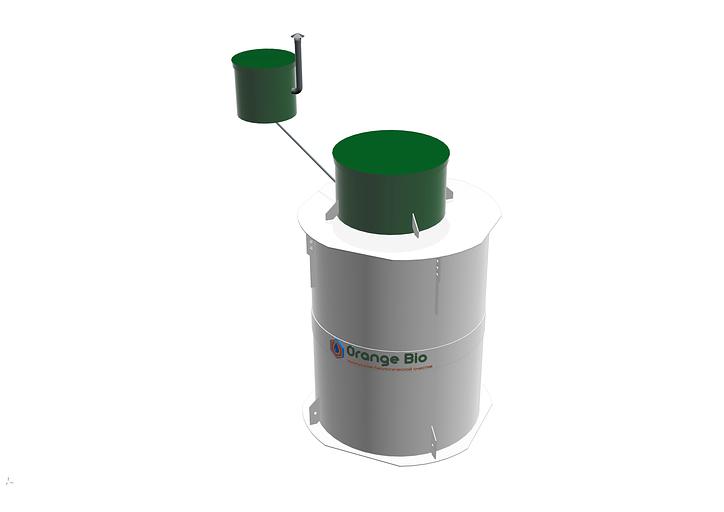 Станция глубокой биологической очистки «OrangeBio Dacha 5» фото 2