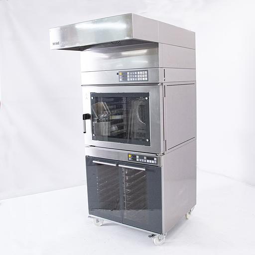 Печь конвекционная Miwe EC 6.0604/US-2.0-S с расстоечным шкафом+вытяжной зонт фото 1