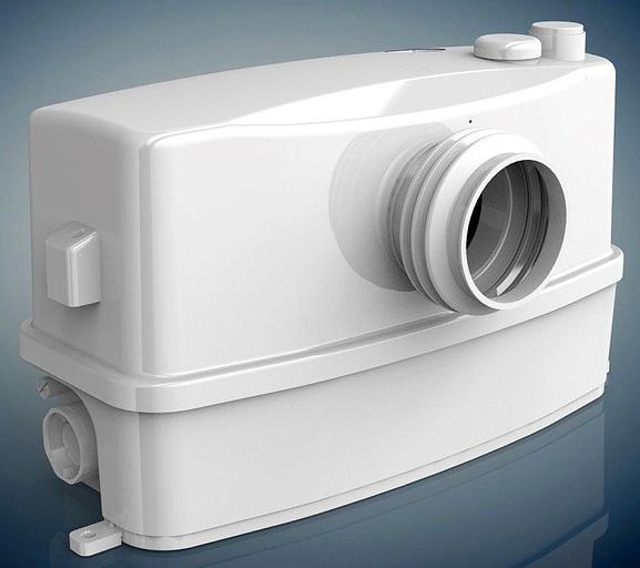 Насос-измельчитель LEO WC600A для принудительной откачки стоков в канализацию бытовая насосная станция фото 1