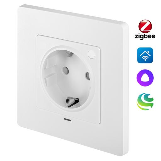 Розетка умная встраиваемая HOMMYN zigbee RKNWOZ01W фото 1