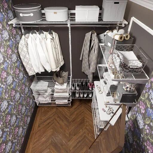 Уютная универсальная гардеробная система фото 1