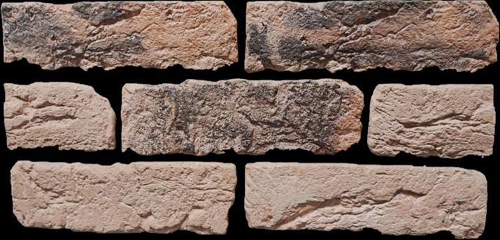 Декоративный кирпич из гипса Old «Каштан» опт фото 1