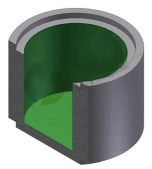 Кольцо стеновое цилиндрическое футерованное фото 2