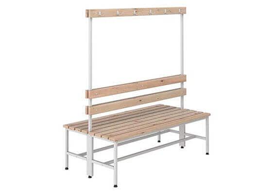 Скамья двусторонняя с вешалкой CW-1000 фото 1