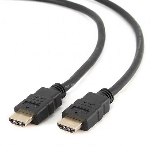 Кабель Cablexpert HDMI CC-HDMI4-15, 19M/19M, v2.0, медь, позол.разъемы, экран, 4.5м, черный, пакет фото 1