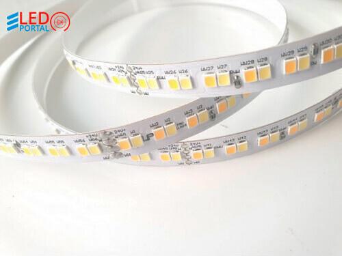 Светодиодная лента LP А 2835/224 W+WW (2700K/6500K) IP20 24В 20Вт, 5м фото 2