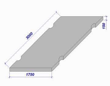 Плита дорожная фото 1