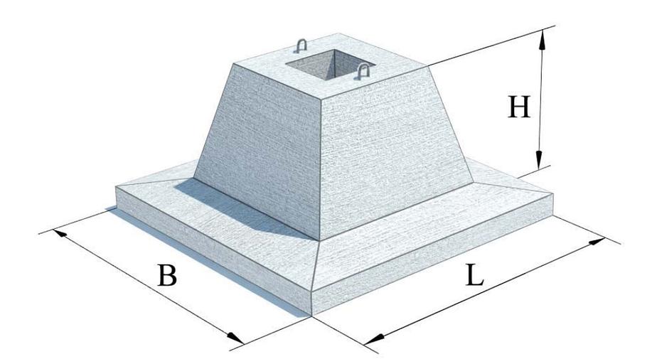 Фундамент колонн Ф13-4 фото 1