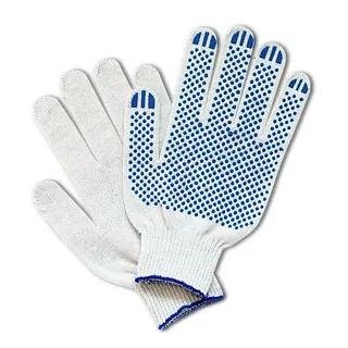 Перчатки 5 нитей х/б 10 класс белые ОПТ фото 2