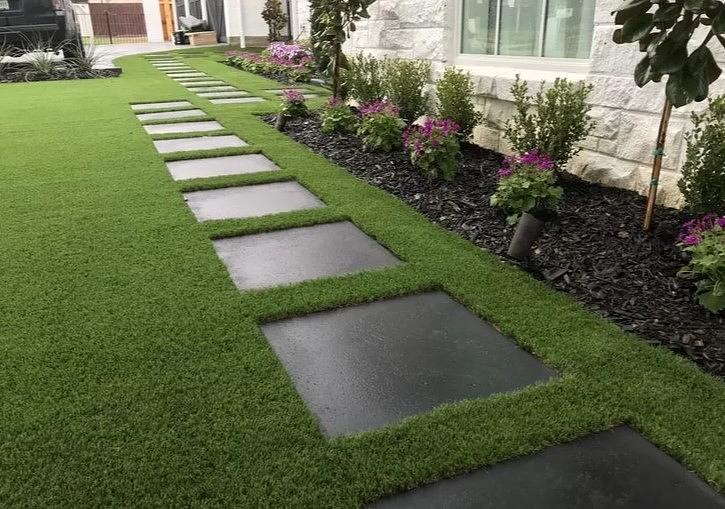 Укладка искусственной травы, искусственного газона фото 4