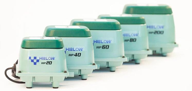 Диафрагменный компрессор Hiblow HP-150-S6003 фото 1