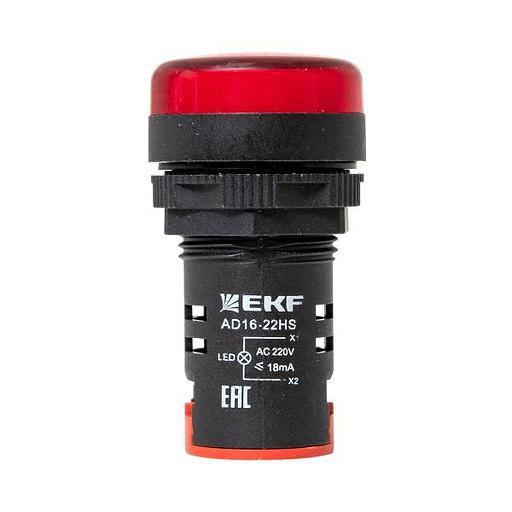 Матрица светодиодная AD16-22HS крас. EKF ledm-ad16-r фото 3