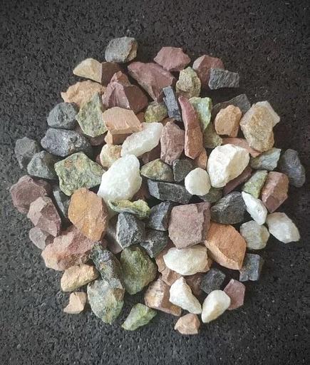 Ландшафтный камень Щебень цветной фото 1
