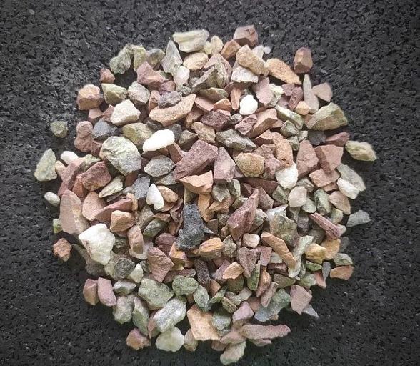 Ландшафтный камень Щебень цветной фото 2