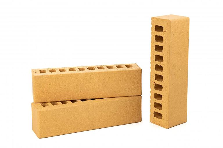 Кирпич Ликолор «Соломенный» половинка 0,5-НФ опт фото 2