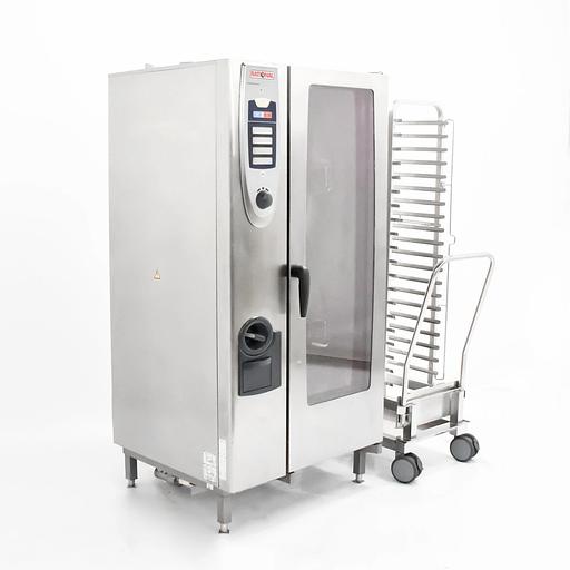 Пароконвектомат Rational SCC 201 + шпилька-тележка фото 1