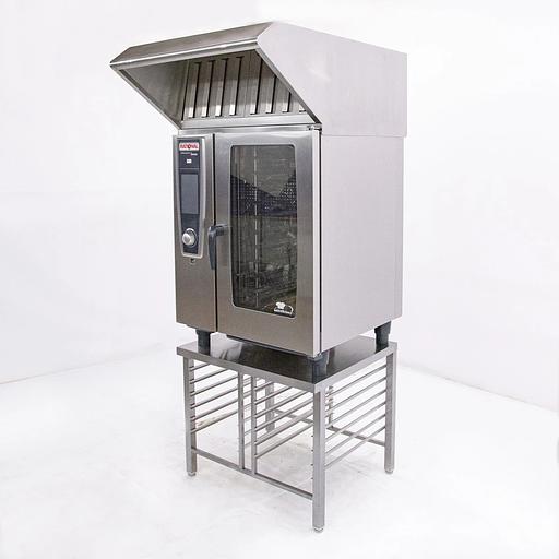 Пароконвектомат Rational SCC WE 101 + вытяжной зонт Rational UV 61/101 E + подставка фото 2